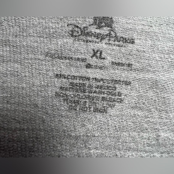 Disney Parks Epcot Paris Long Sleeve, Size XL Mikey, Minnie gray T-shirt  cotton - Picture 8 of 16